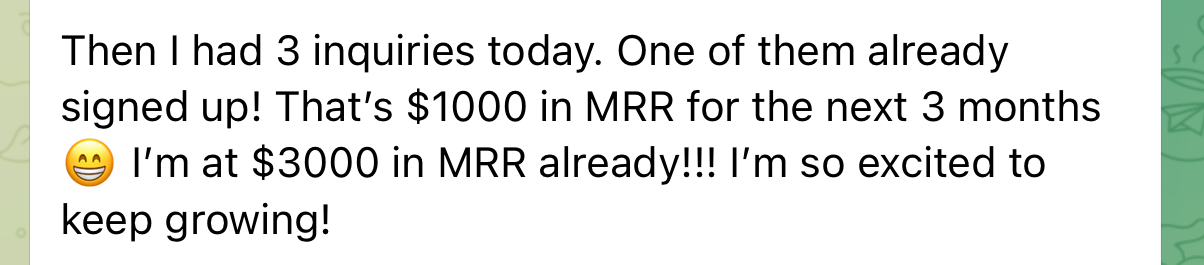 Client win